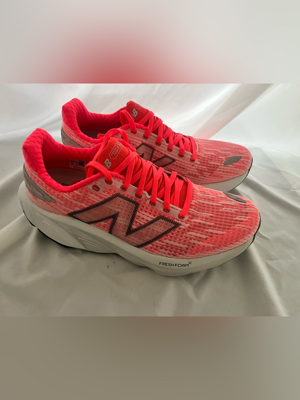 New Balance Fresh Foam X Balos v1 Running Shoes Red Grey 10M